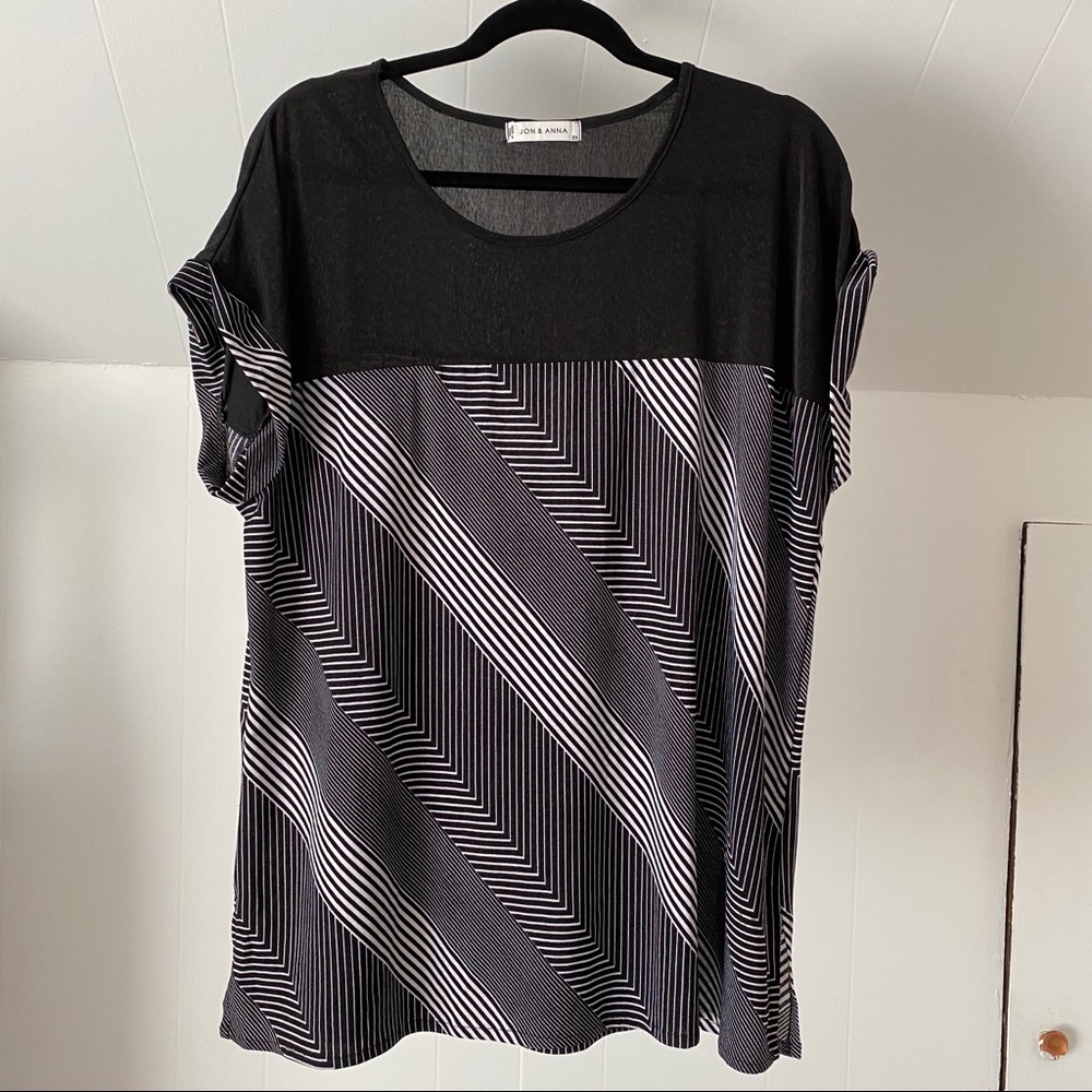 Jon & Anna | Geometric Top